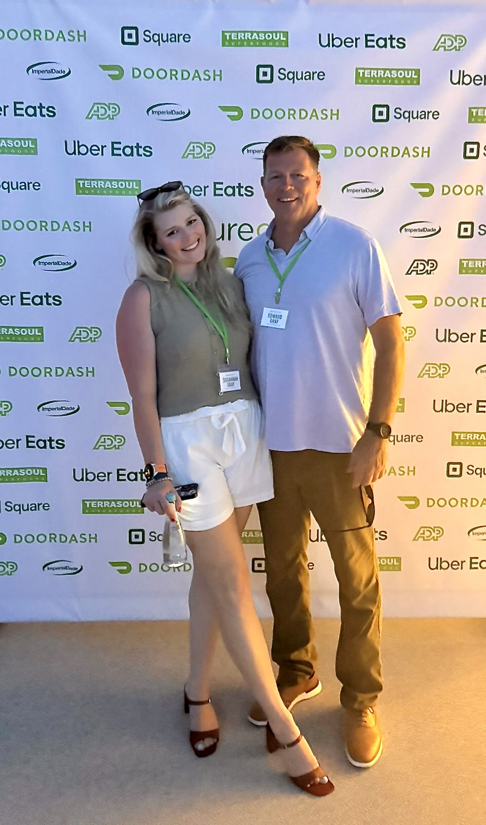 Ed and Susannah Gray at Pure Green conference