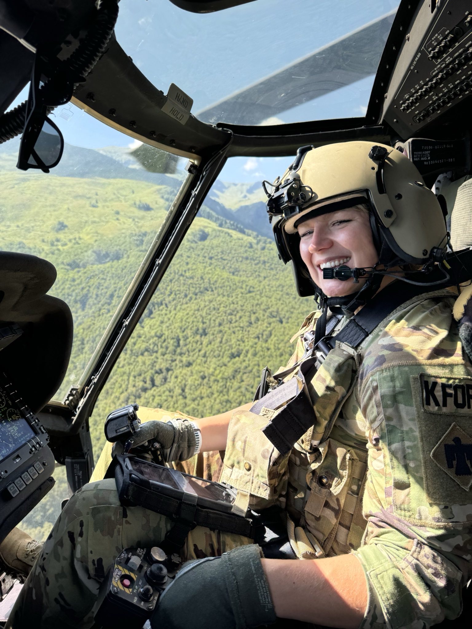 Susannah Gray - Army helicopter pilot