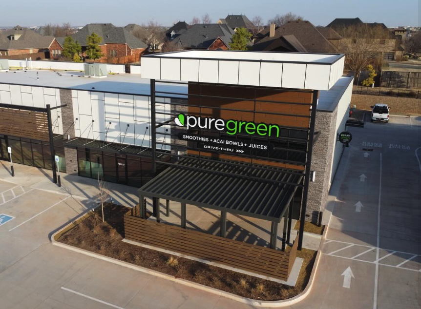 Pure Green OKC storefront
